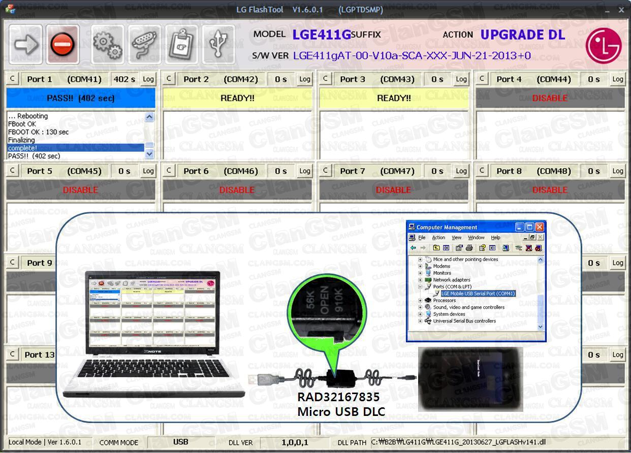 Aporte Para El Clan Lg Flashtool + Crack+ Flash L1 E411g - Clan GSM - Unión  de los Expertos en Telefonía Celular